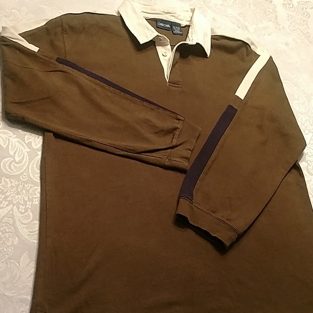 Cherokee Boys XL long sleeve Polo shirt